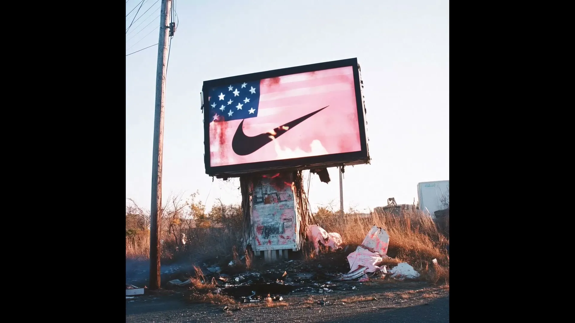 A cinematic frame from the Nike Undivided concept film